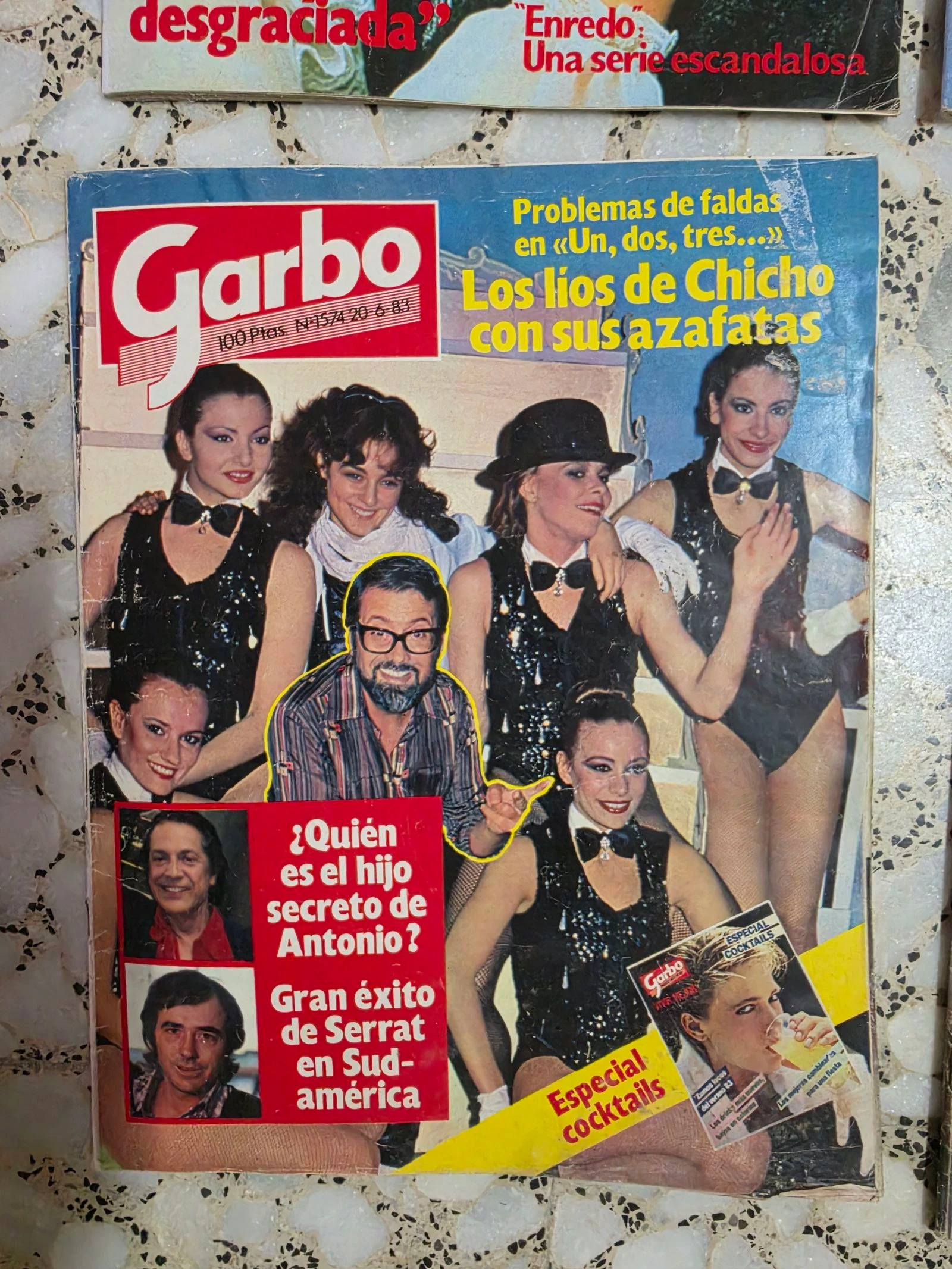 Lot of 7 old "Garbo" magazines, – photo 5